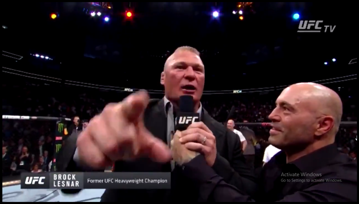 Lesnar uskočio u kavez i gurnuo novog prvaka: "Stipe Miočić je sranje!"